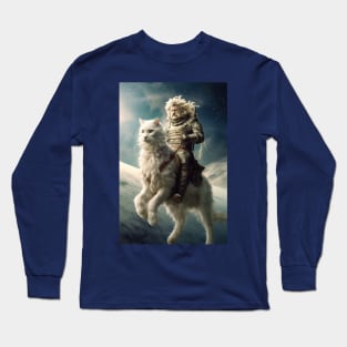 Cat Rider of the Apocalypse Long Sleeve T-Shirt